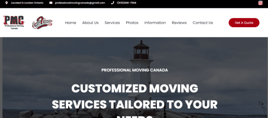 Professional Moving Canada