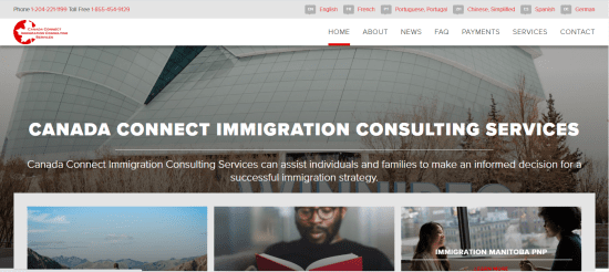 Canada Connect Immigration Consulting Services 