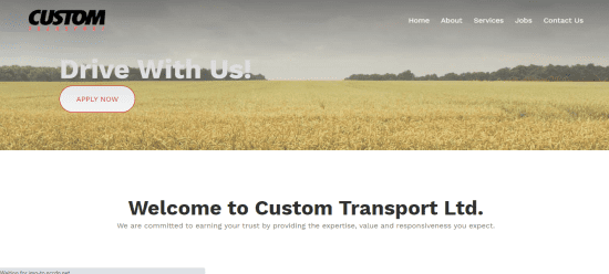 Custom Transport Ltd 