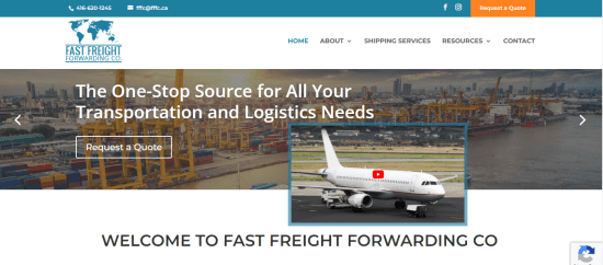 Fast Freight Forwarding 