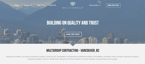 Multigroup Contracting