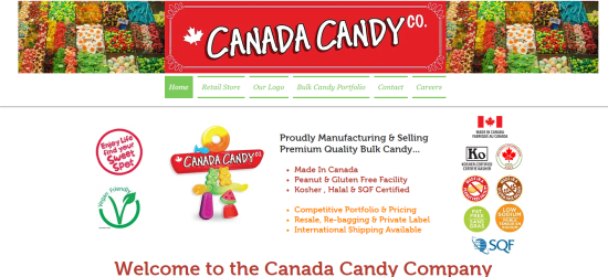 Canada Candy Company Inc 
