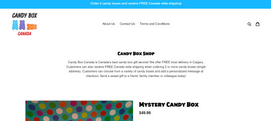 Candy Box Canada 