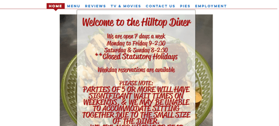 Hilltop Diner Cafe