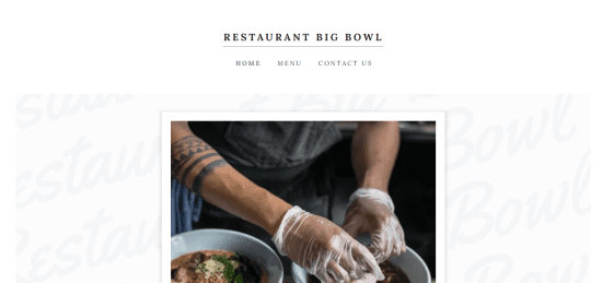 Restaurant Big Bowl 