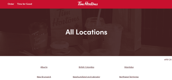 Tim Hortons 