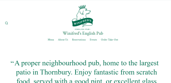 Winifred's English Pub 