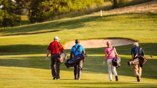 Golfing